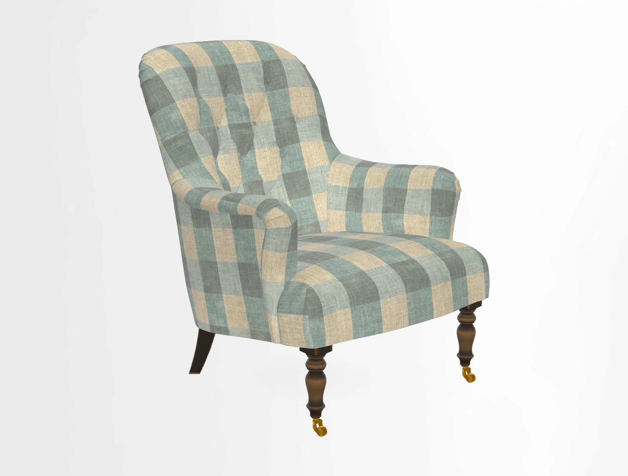 Tisbury Chair in House Clever Velvet Henna