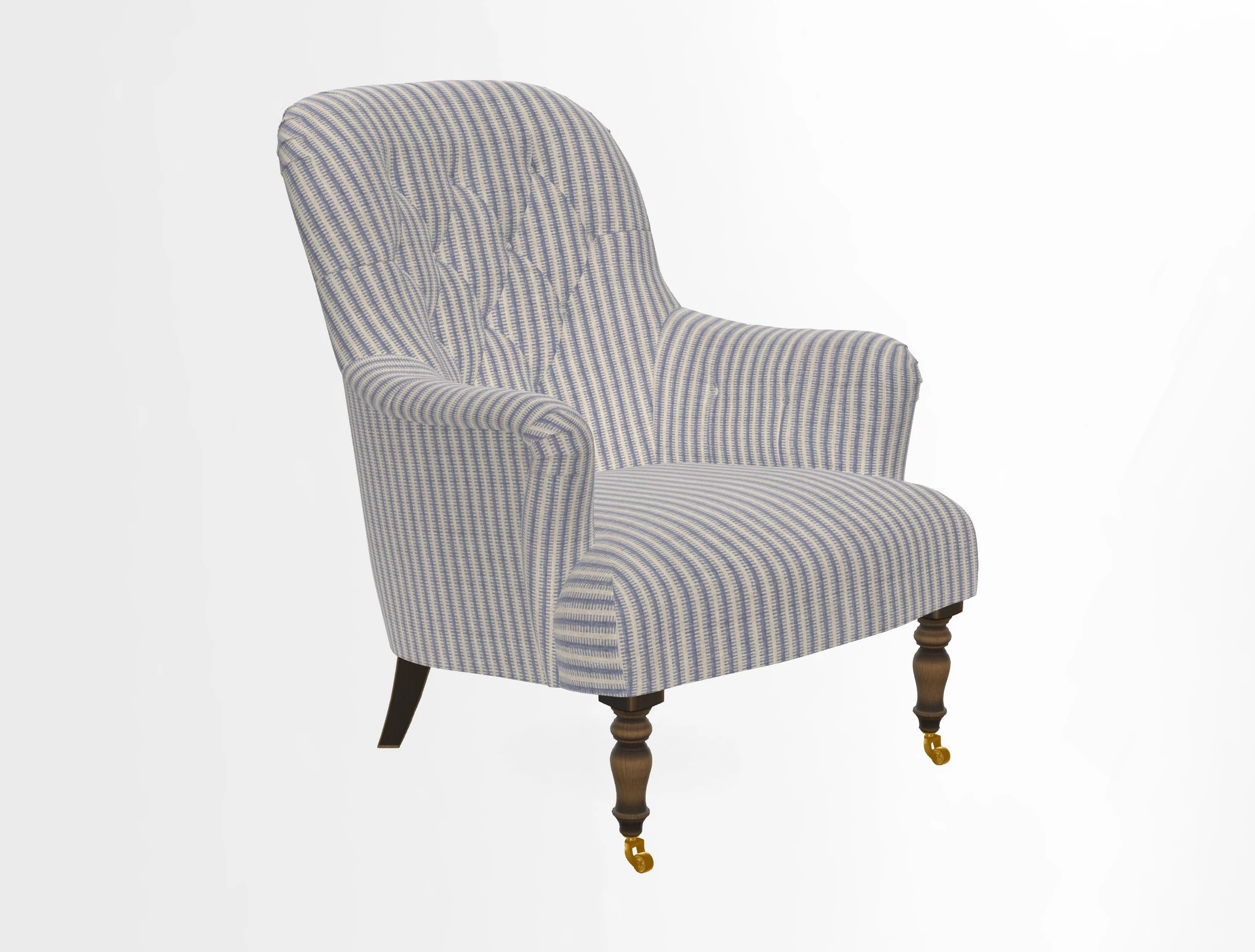Tisbury Chair in House Clever Velvet Henna