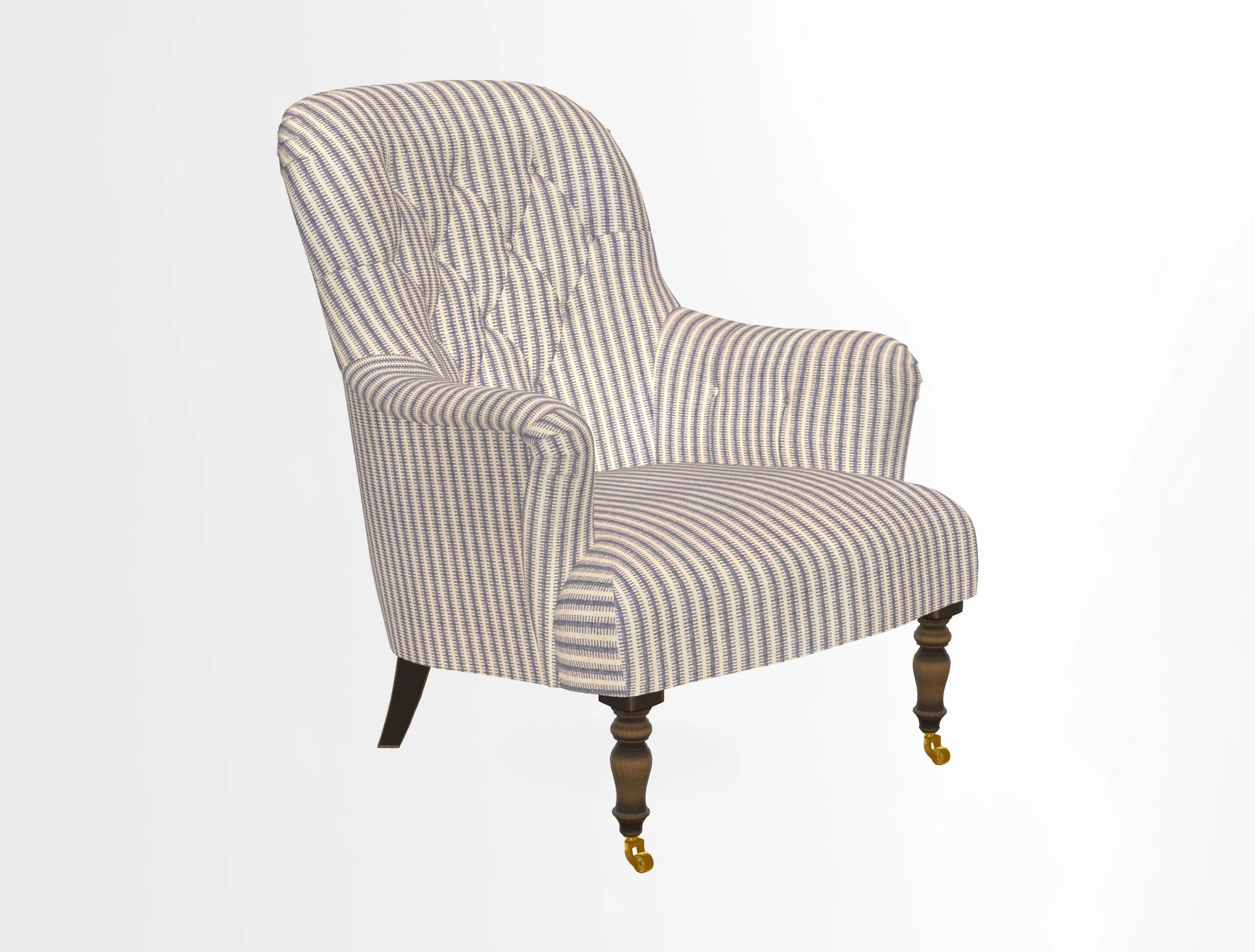 Tisbury Chair in House Clever Velvet Henna