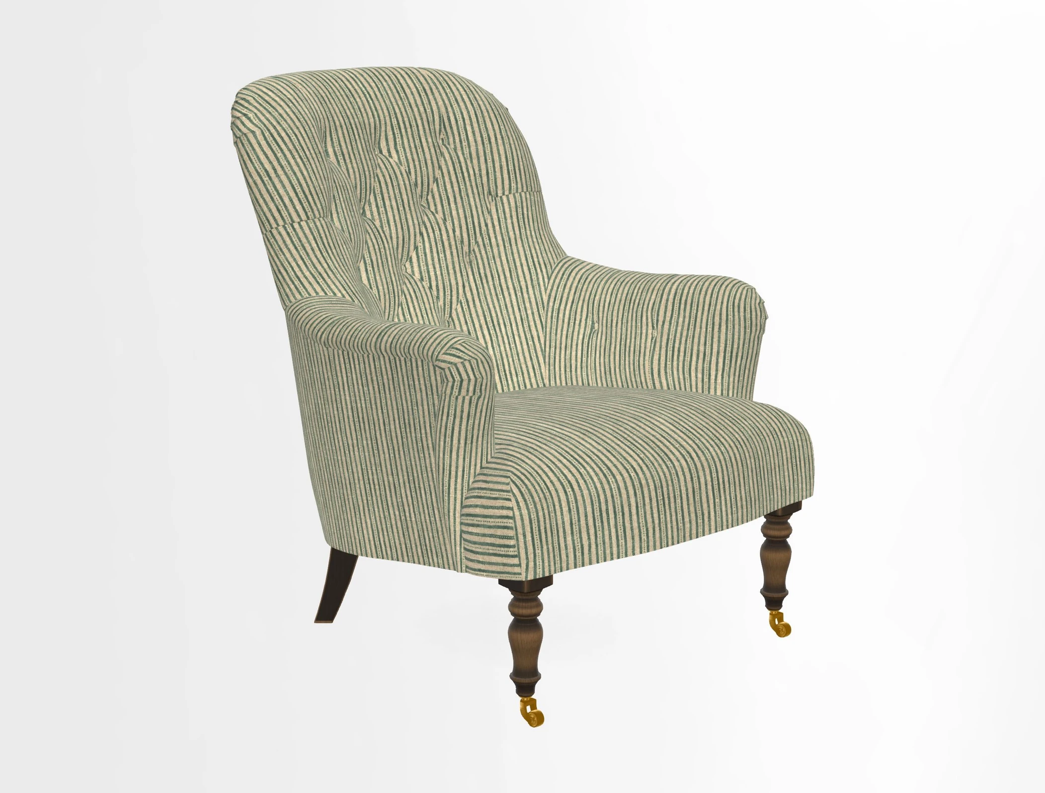 Tisbury Chair in House Clever Velvet Henna