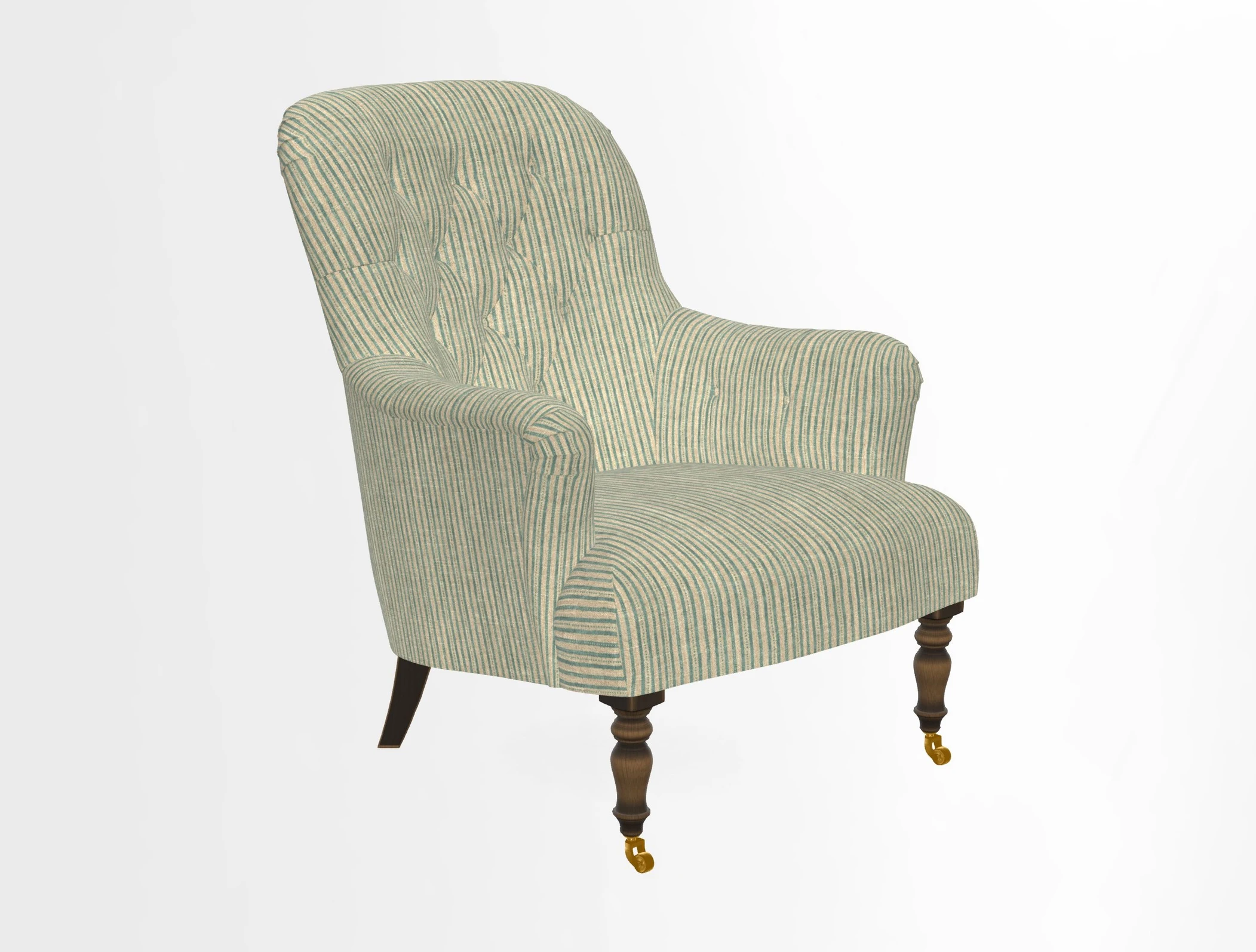 Tisbury Chair in House Clever Velvet Henna