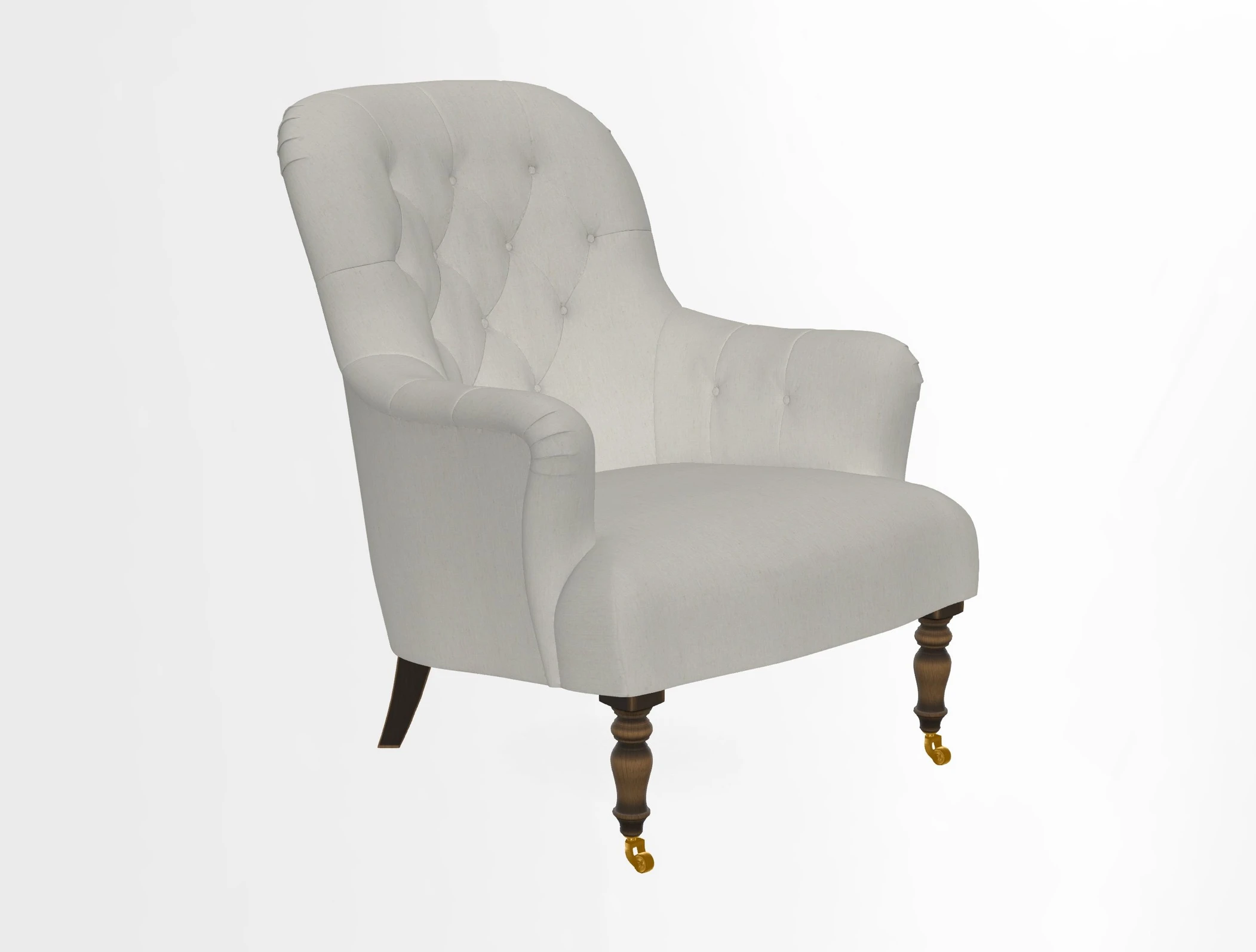 Tisbury Chair in House Clever Velvet Henna