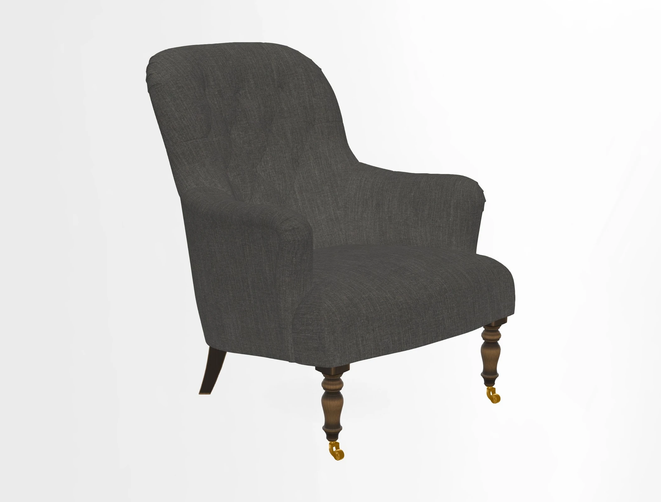 Tisbury Chair in House Clever Velvet Henna