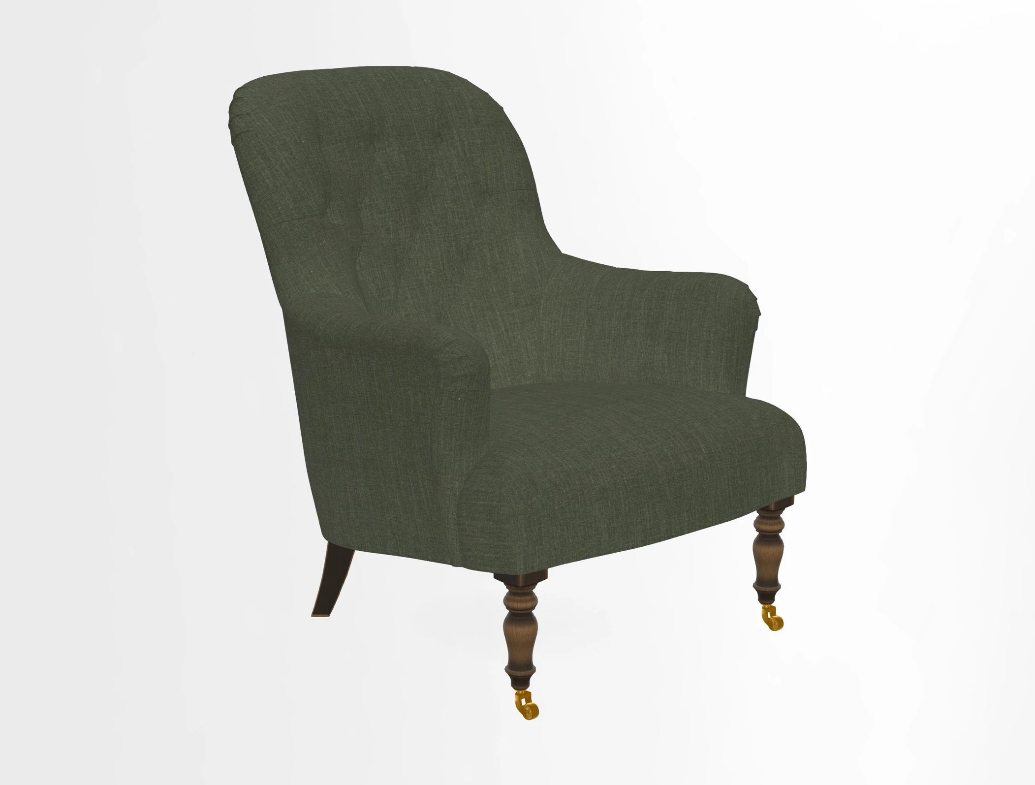 Tisbury Chair in House Clever Velvet Henna