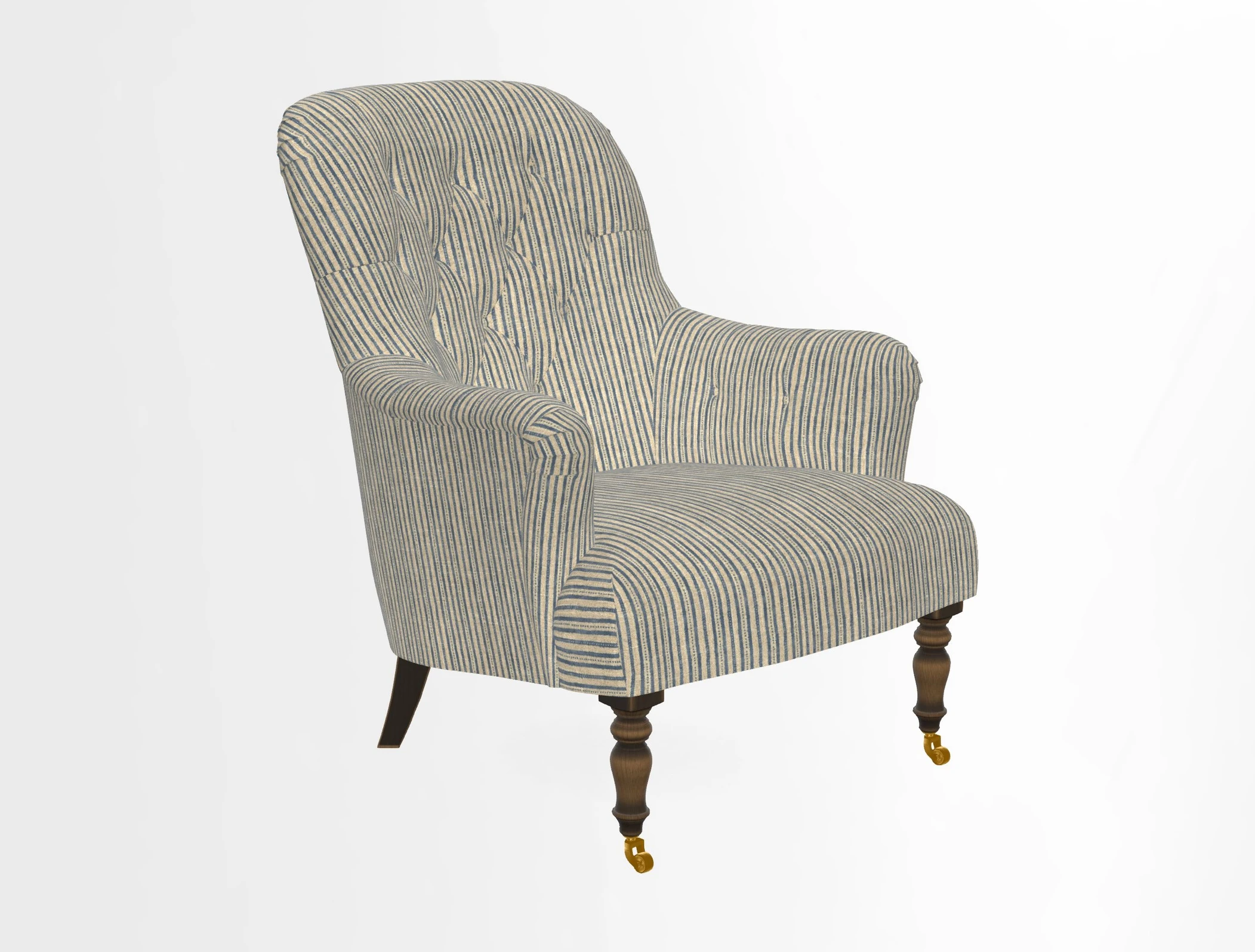 Tisbury Chair in House Clever Velvet Henna