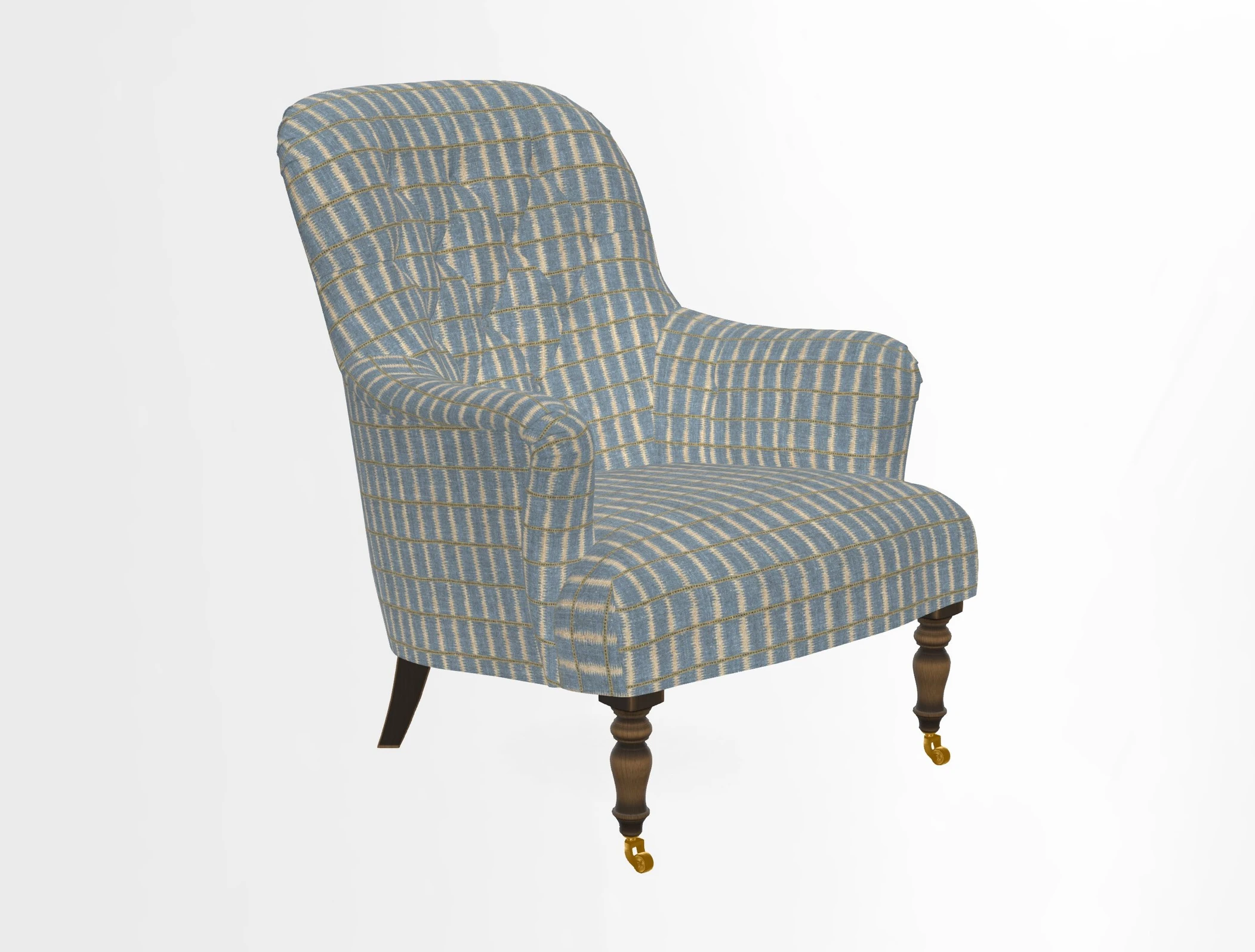 Tisbury Chair in House Clever Velvet Henna