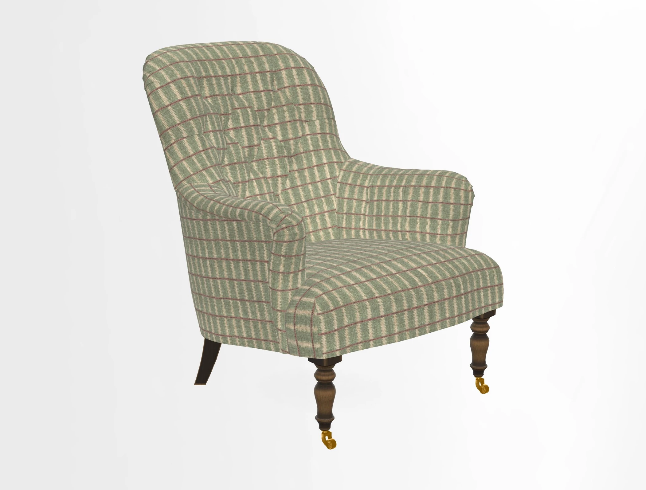Tisbury Chair in House Clever Velvet Henna