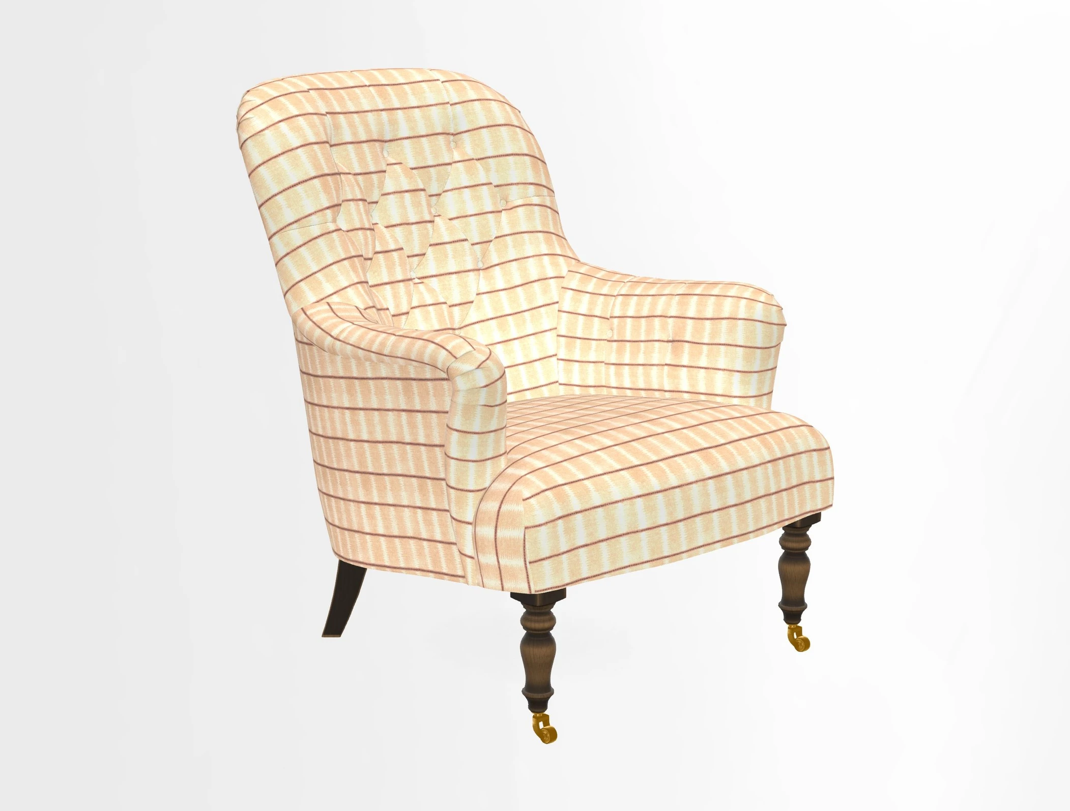 Tisbury Chair in House Clever Velvet Henna