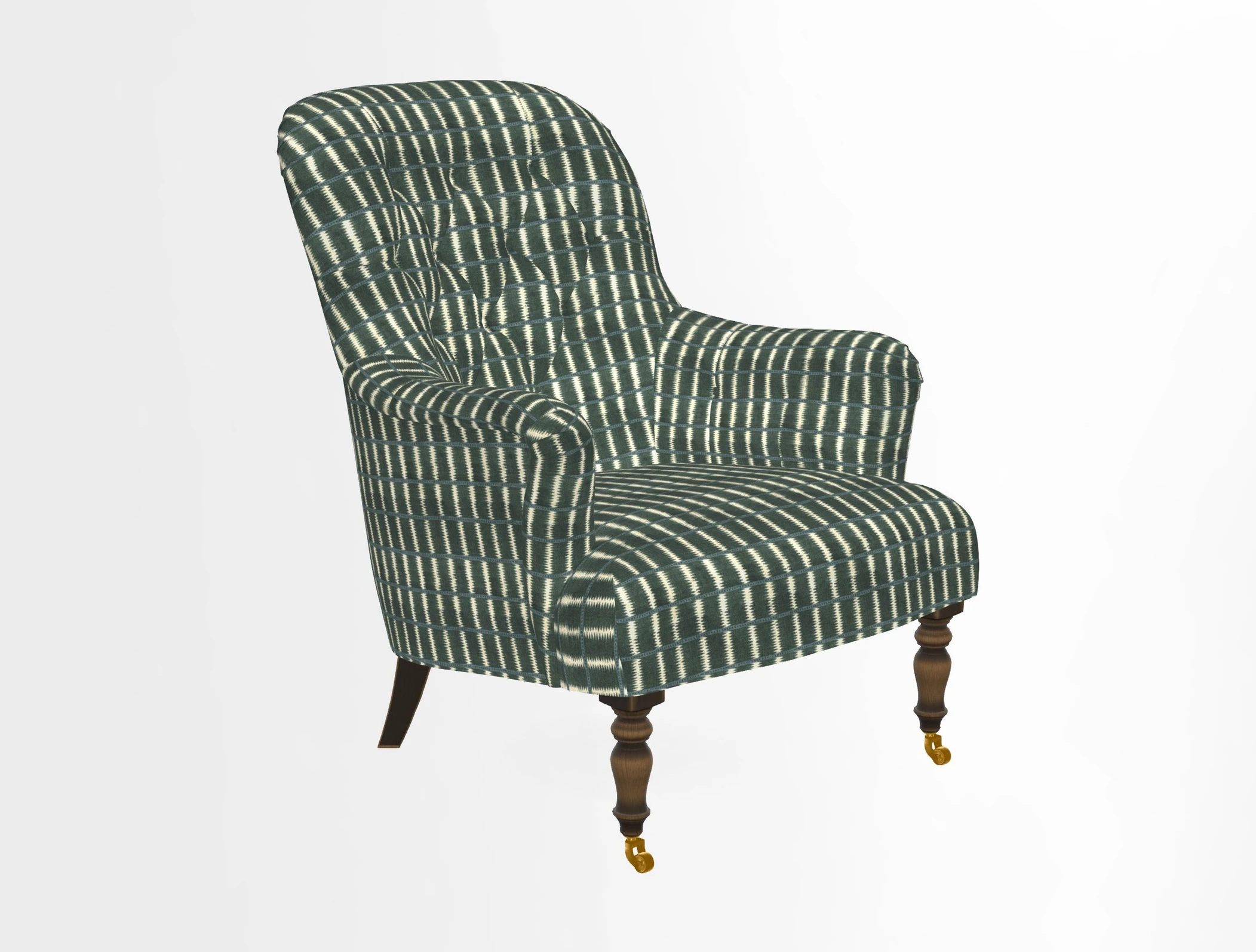 Tisbury Chair in House Clever Velvet Henna