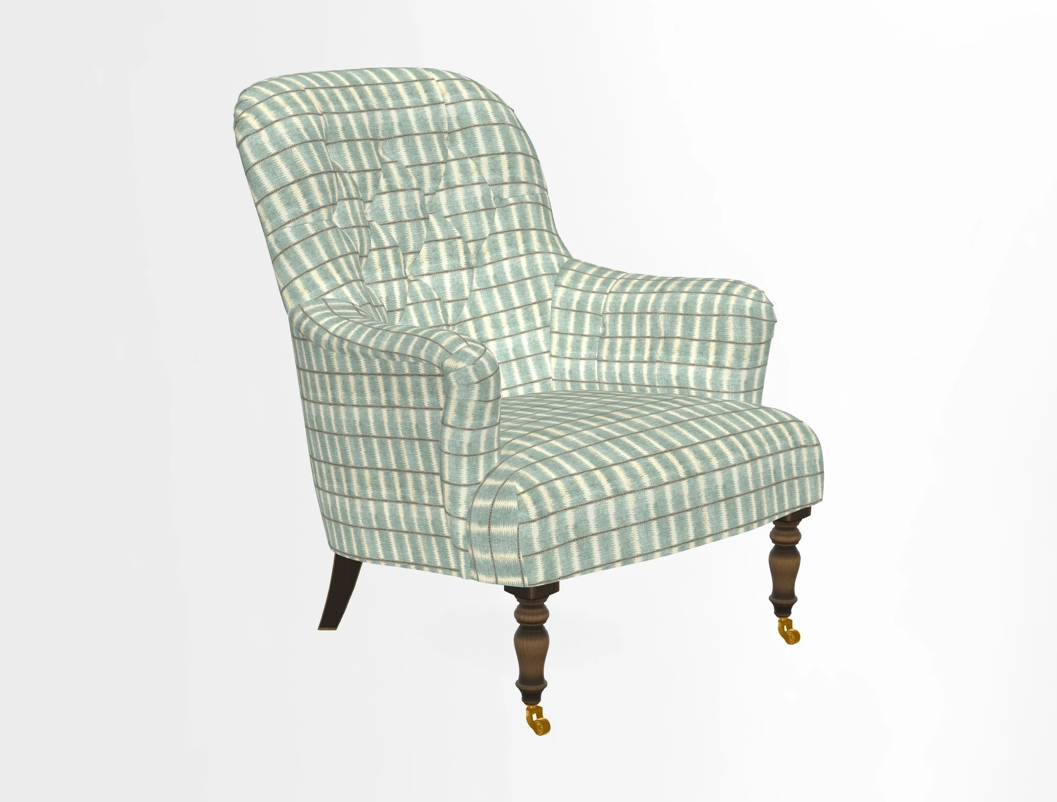Tisbury Chair in House Clever Velvet Henna