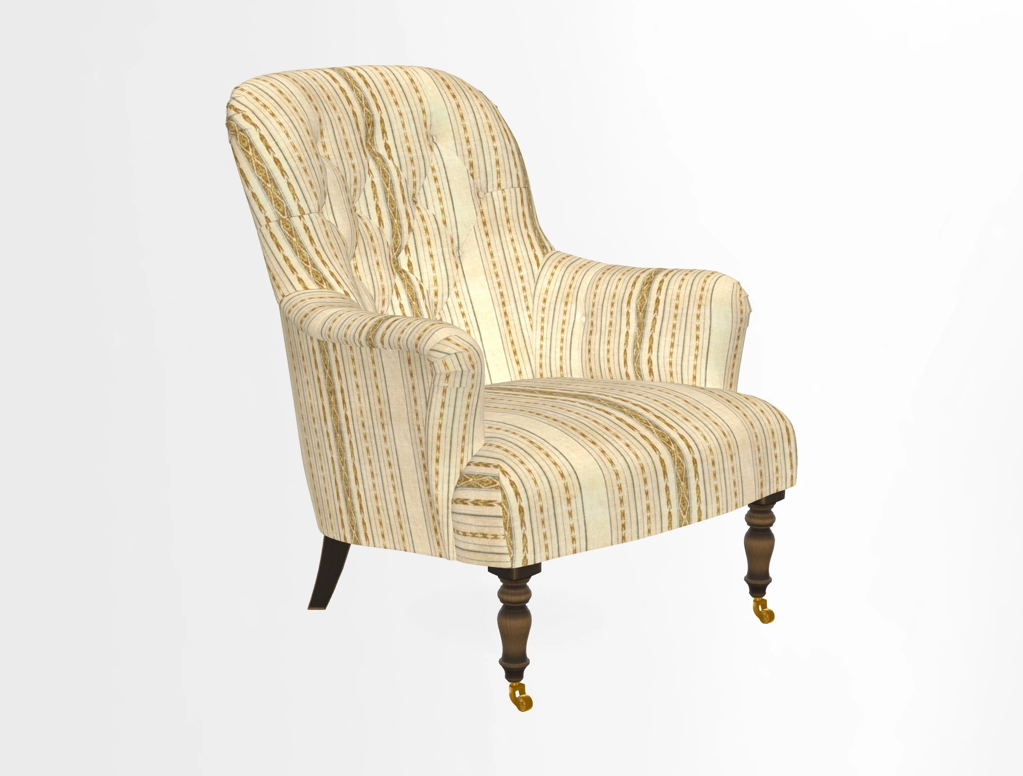 Tisbury Chair in House Clever Velvet Henna