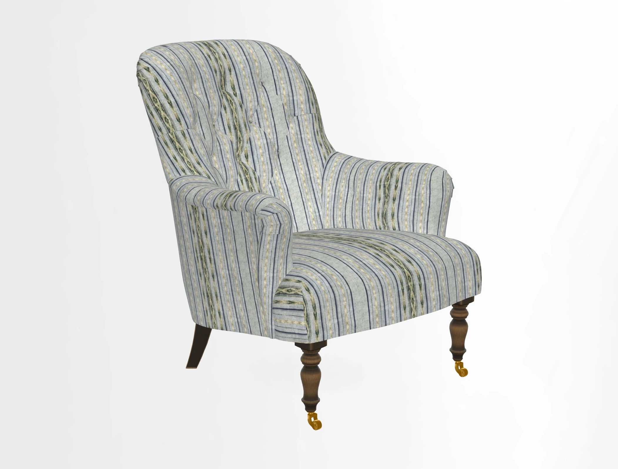 Tisbury Chair in House Clever Velvet Henna