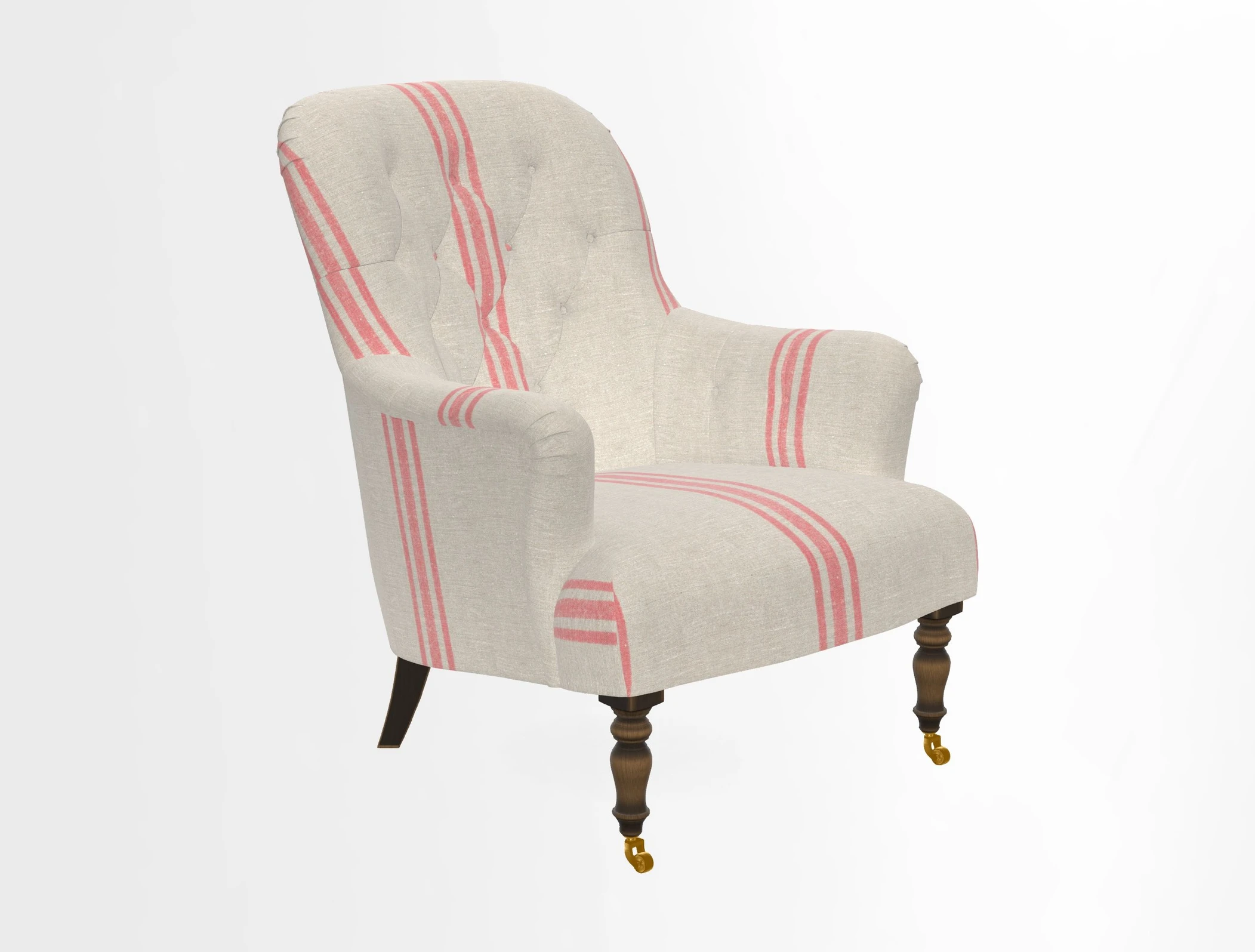 Tisbury Chair in House Clever Velvet Henna