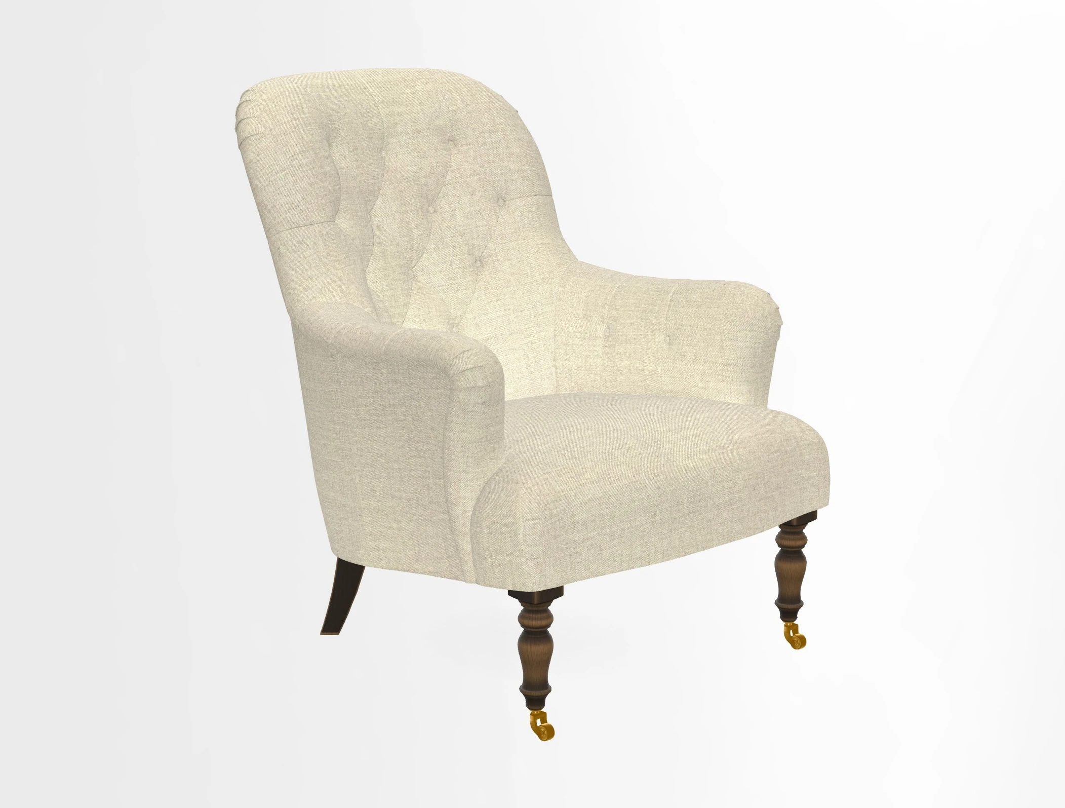 Tisbury Chair in House Clever Velvet Henna