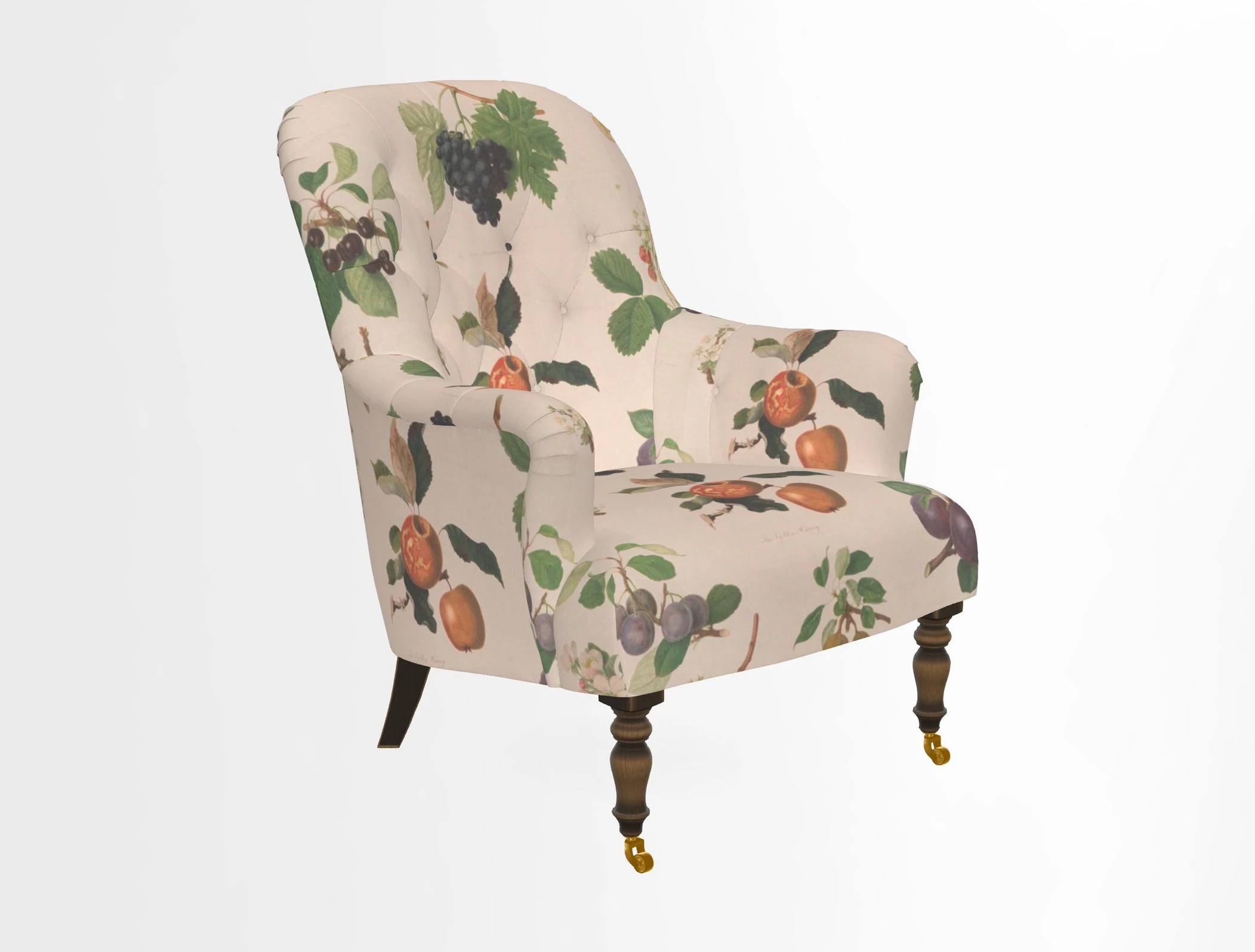 Tisbury Chair in House Clever Velvet Henna
