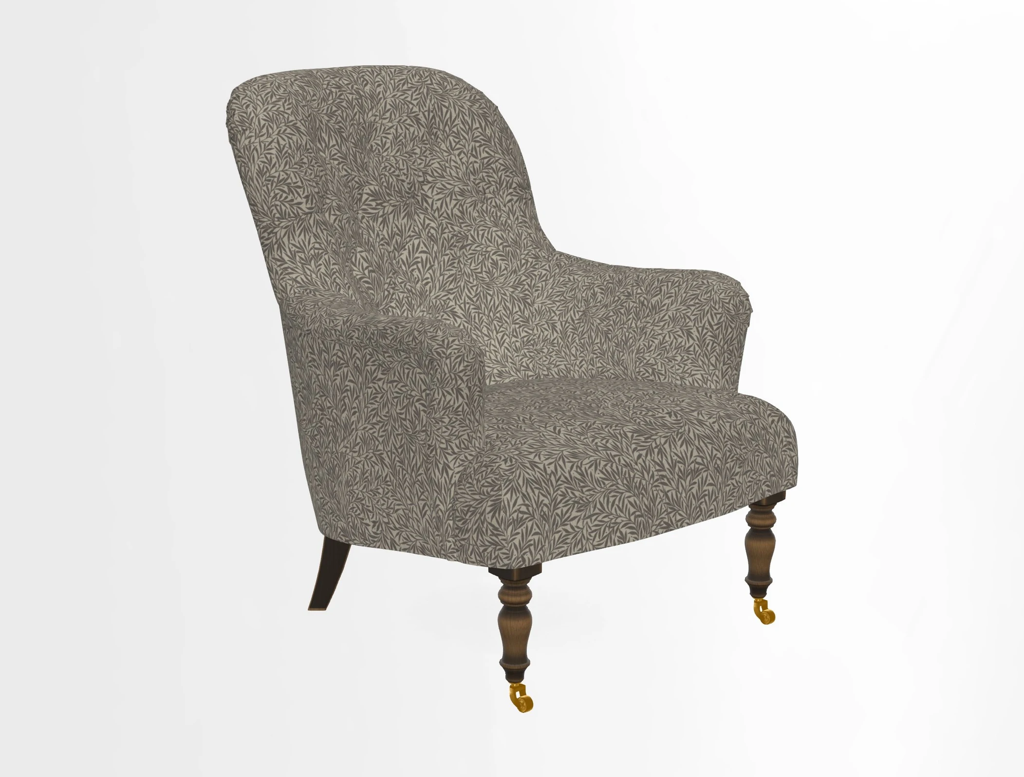 Tisbury Chair in House Clever Velvet Henna