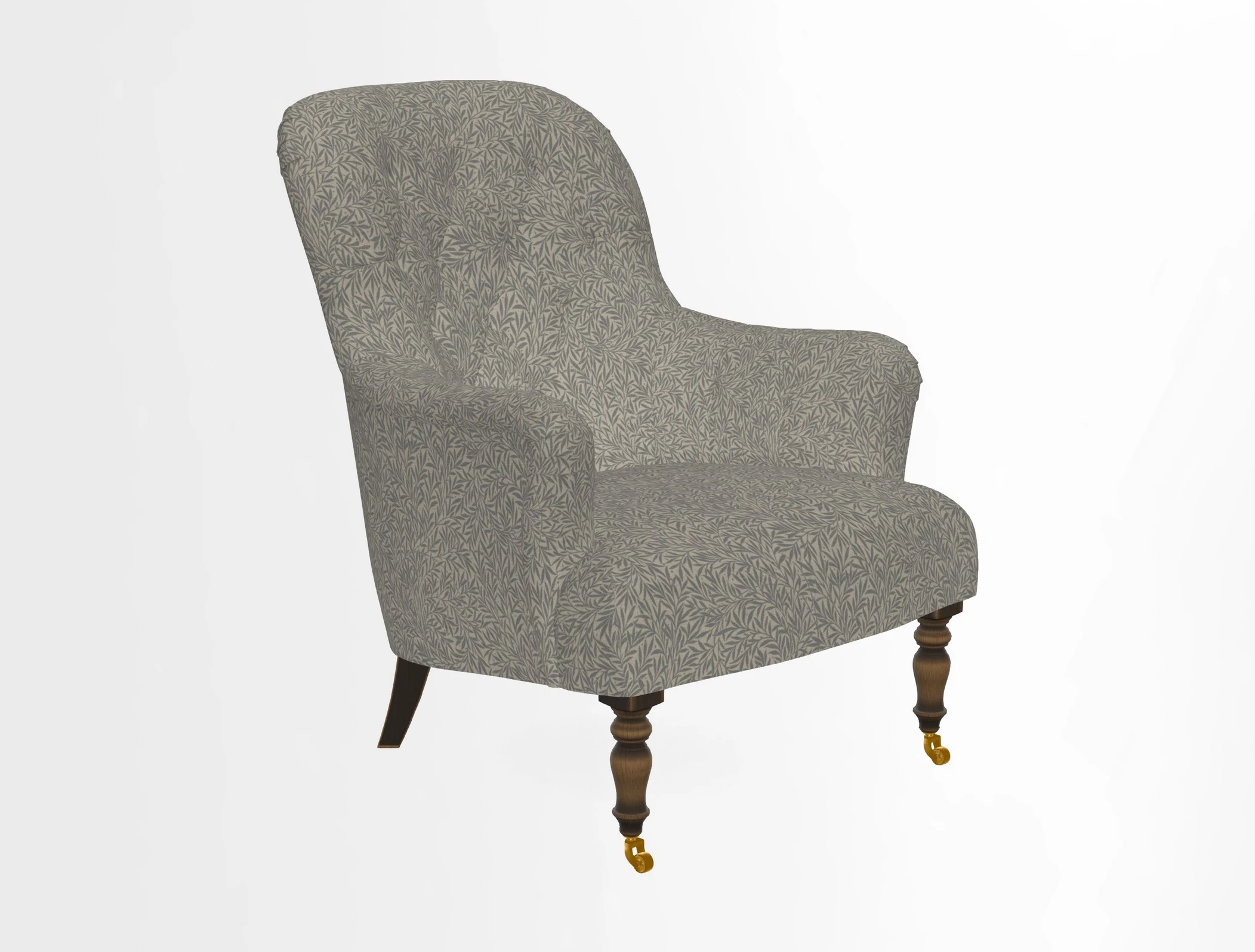 Tisbury Chair in House Clever Velvet Henna