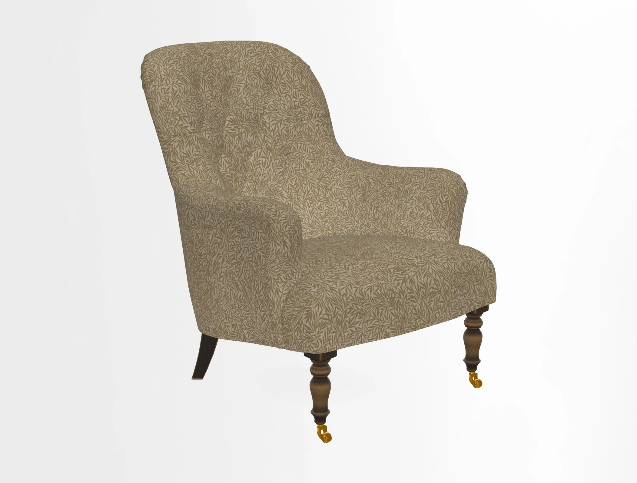 Tisbury Chair in House Clever Velvet Henna