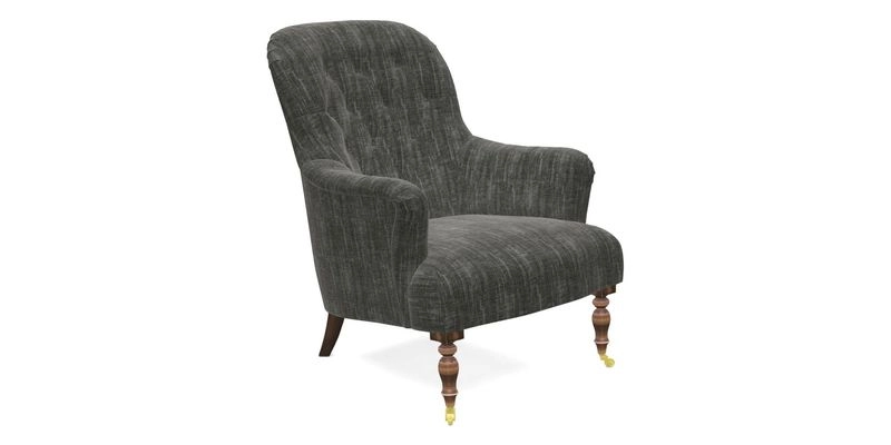 Tisbury Chair in House Clever Velvet Henna