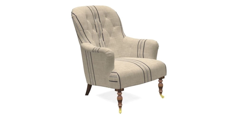 Tisbury Chair in House Clever Velvet Henna
