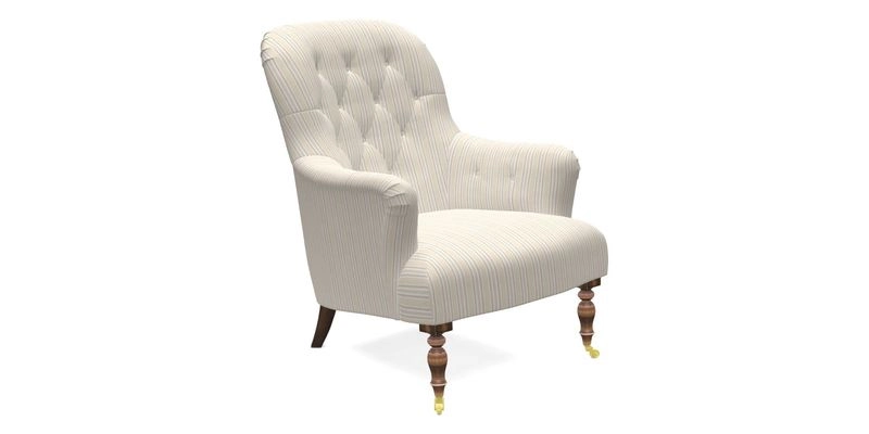 Tisbury Chair in House Clever Velvet Henna