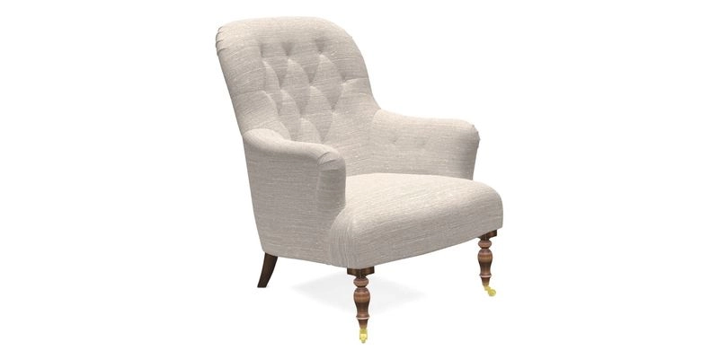 Tisbury Chair in House Clever Velvet Henna