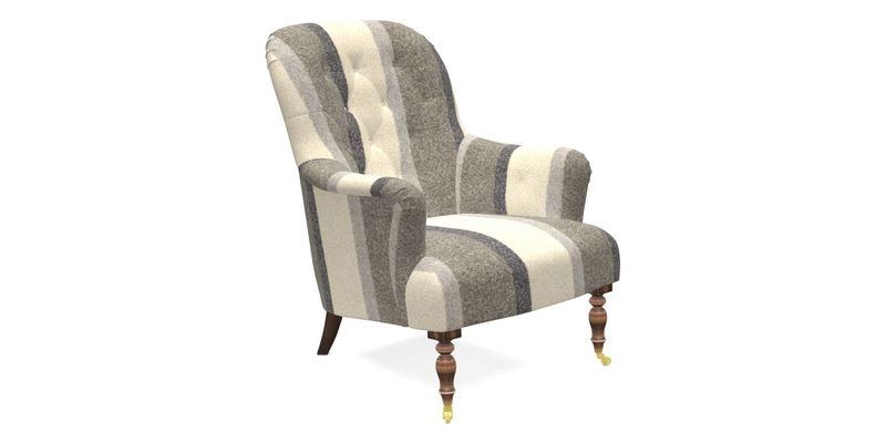 Tisbury Chair in House Clever Velvet Henna