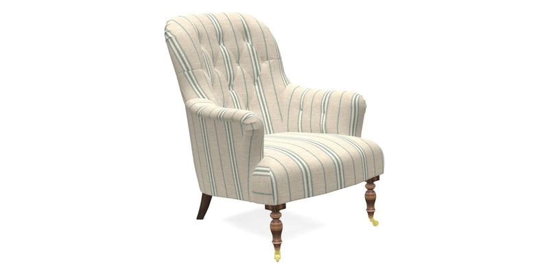 Tisbury Chair in House Clever Velvet Henna