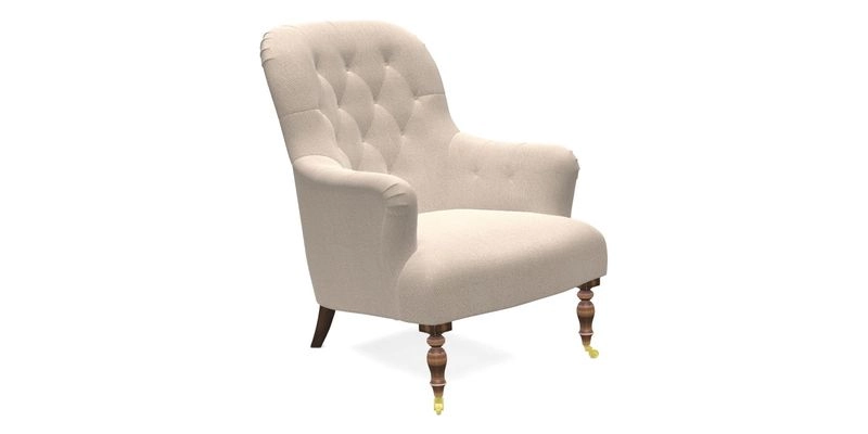 Tisbury Chair in House Clever Velvet Henna