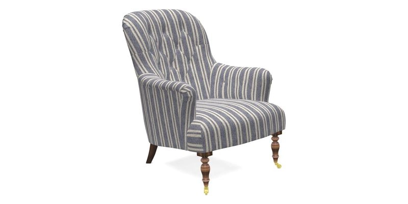 Tisbury Chair in House Clever Velvet Henna