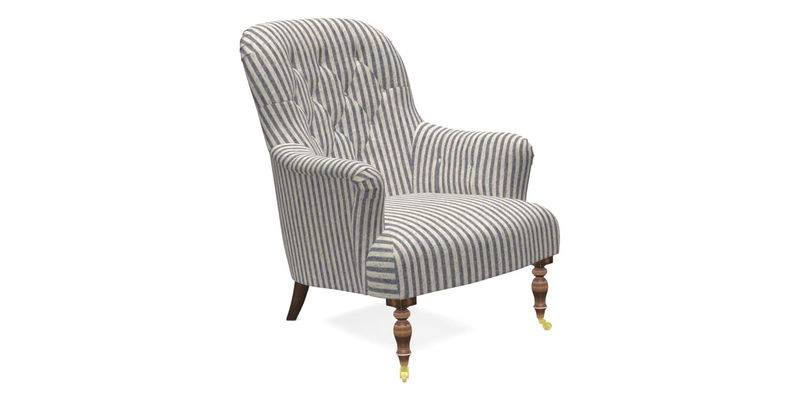 Tisbury Chair in House Clever Velvet Henna