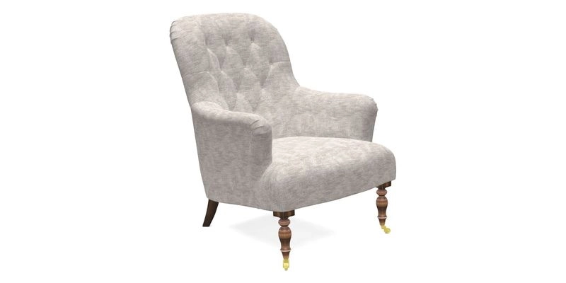 Tisbury Chair in House Clever Velvet Henna