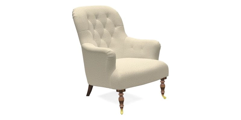 Tisbury Chair in House Clever Velvet Henna