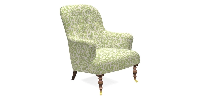 Tisbury Chair in House Clever Velvet Henna