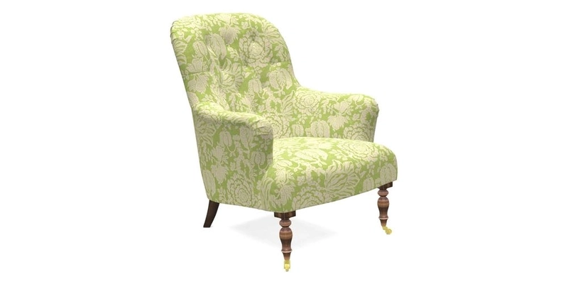 Tisbury Chair in House Clever Velvet Henna