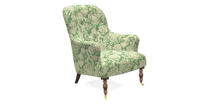 Tisbury Chair in House Clever Velvet Henna