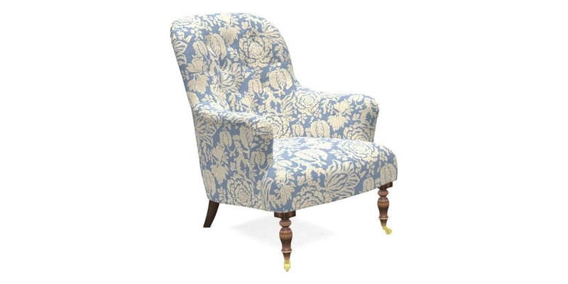 Tisbury Chair in House Clever Velvet Henna