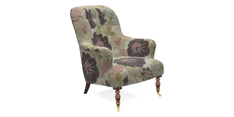 Tisbury Chair in House Clever Velvet Henna