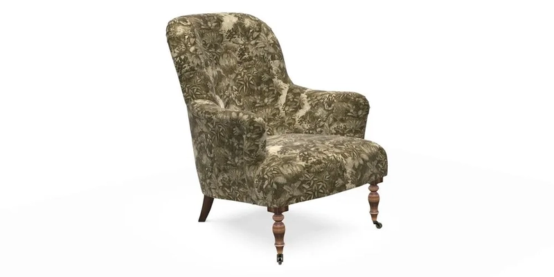 Tisbury Chair in House Clever Velvet Henna