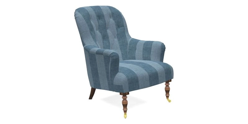 Tisbury Chair in House Clever Velvet Henna