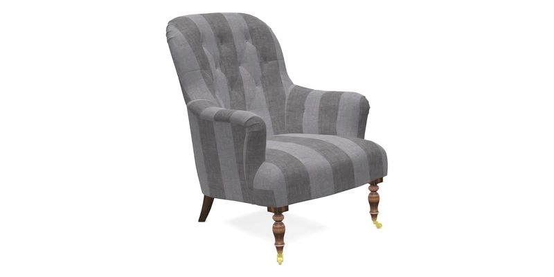 Tisbury Chair in House Clever Velvet Henna