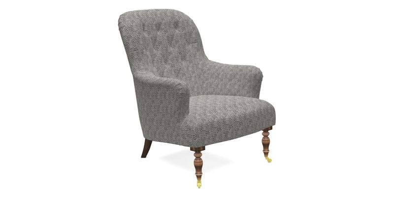 Tisbury Chair in House Clever Velvet Henna