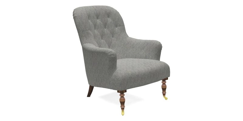 Tisbury Chair in House Clever Velvet Henna