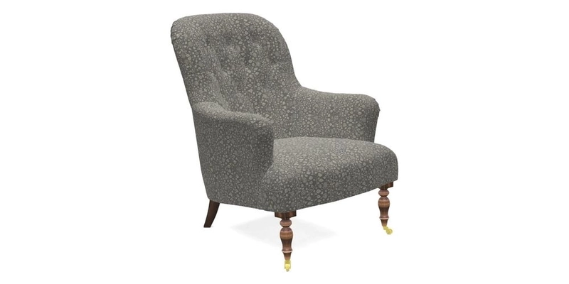 Tisbury Chair in House Clever Velvet Henna