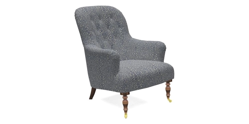 Tisbury Chair in House Clever Velvet Henna