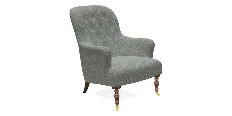 Tisbury Chair in House Clever Velvet Henna