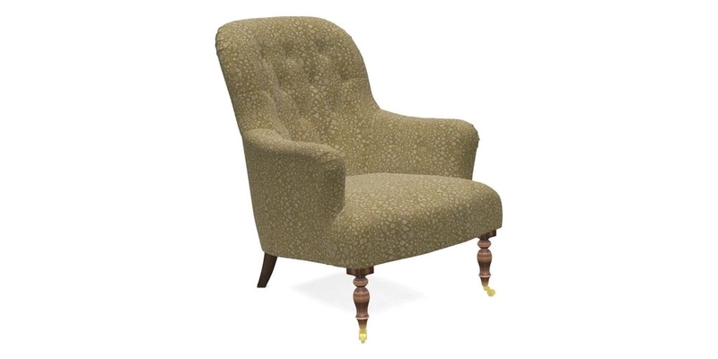 Tisbury Chair in House Clever Velvet Henna