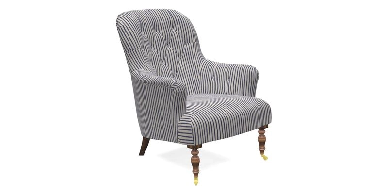 Tisbury Chair in House Clever Velvet Henna