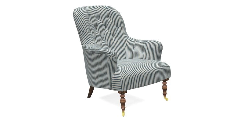 Tisbury Chair in House Clever Velvet Henna