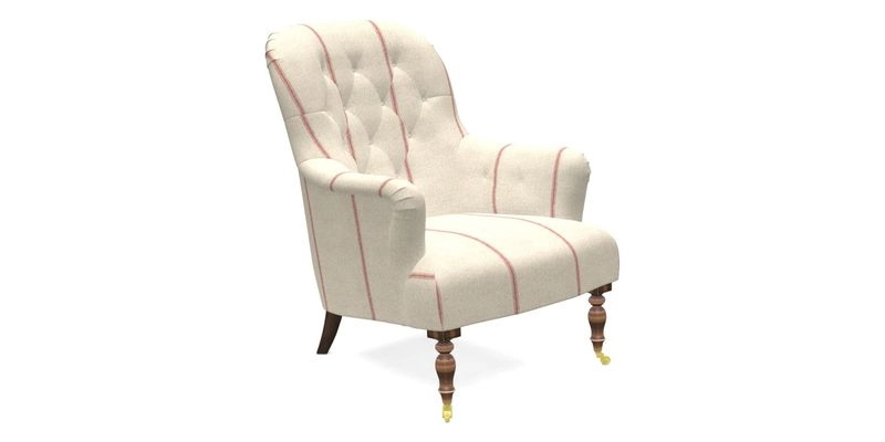 Tisbury Chair in House Clever Velvet Henna